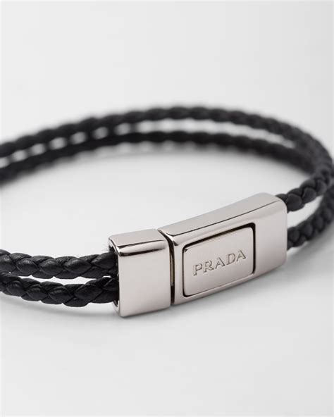 braided nappa leather bracelet